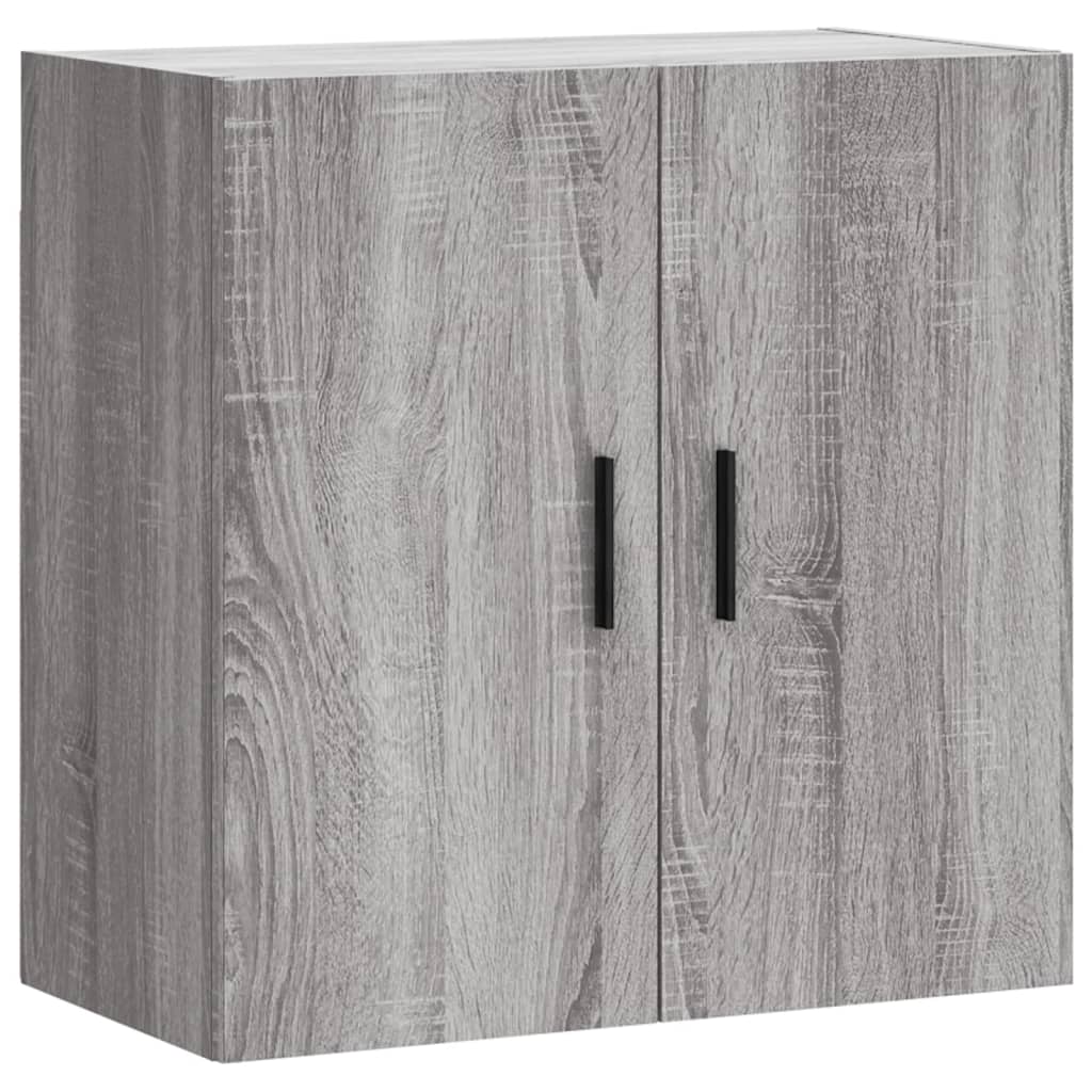 Mobile Pensile Grigio Sonoma 60x31x60 cm in Legno Multistrato 829986