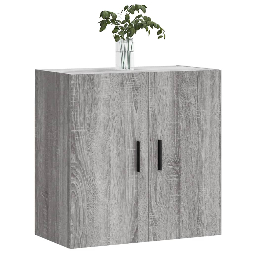 Mobile Pensile Grigio Sonoma 60x31x60 cm in Legno Multistrato 829986