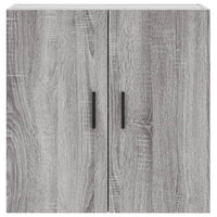 Mobile Pensile Grigio Sonoma 60x31x60 cm in Legno Multistrato 829986