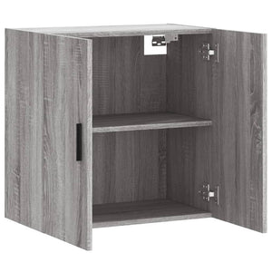 Mobile Pensile Grigio Sonoma 60x31x60 cm in Legno Multistrato 829986