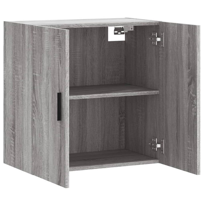 Mobile Pensile Grigio Sonoma 60x31x60 cm in Legno Multistrato 829986