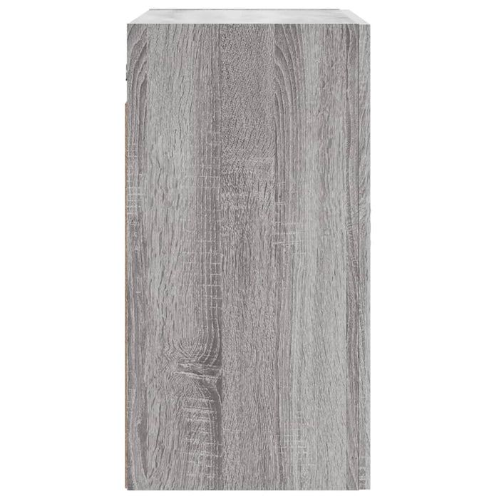 Mobile Pensile Grigio Sonoma 60x31x60 cm in Legno Multistrato 829986