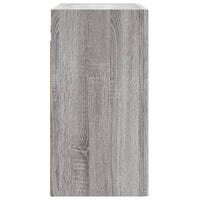 Mobile Pensile Grigio Sonoma 60x31x60 cm in Legno Multistrato 829986