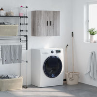 Mobile Pensile Grigio Sonoma 60x31x60 cm in Legno Multistrato 829986