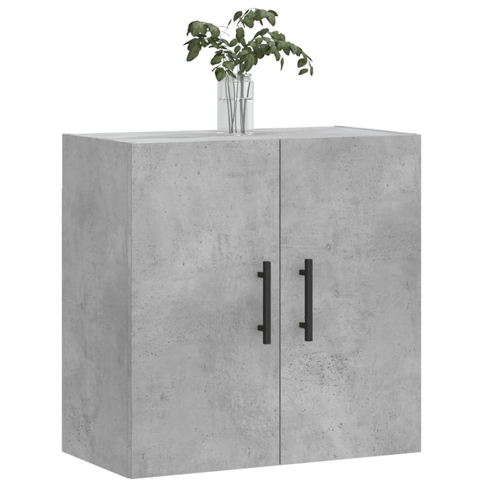 vidaXL Mobile a Parete Grigio Cemento 60x31x60 cm in Legno Multistrato
