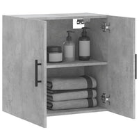 Mobile a Parete Grigio Cemento 60x31x60 cm in Legno Multistrato 829992
