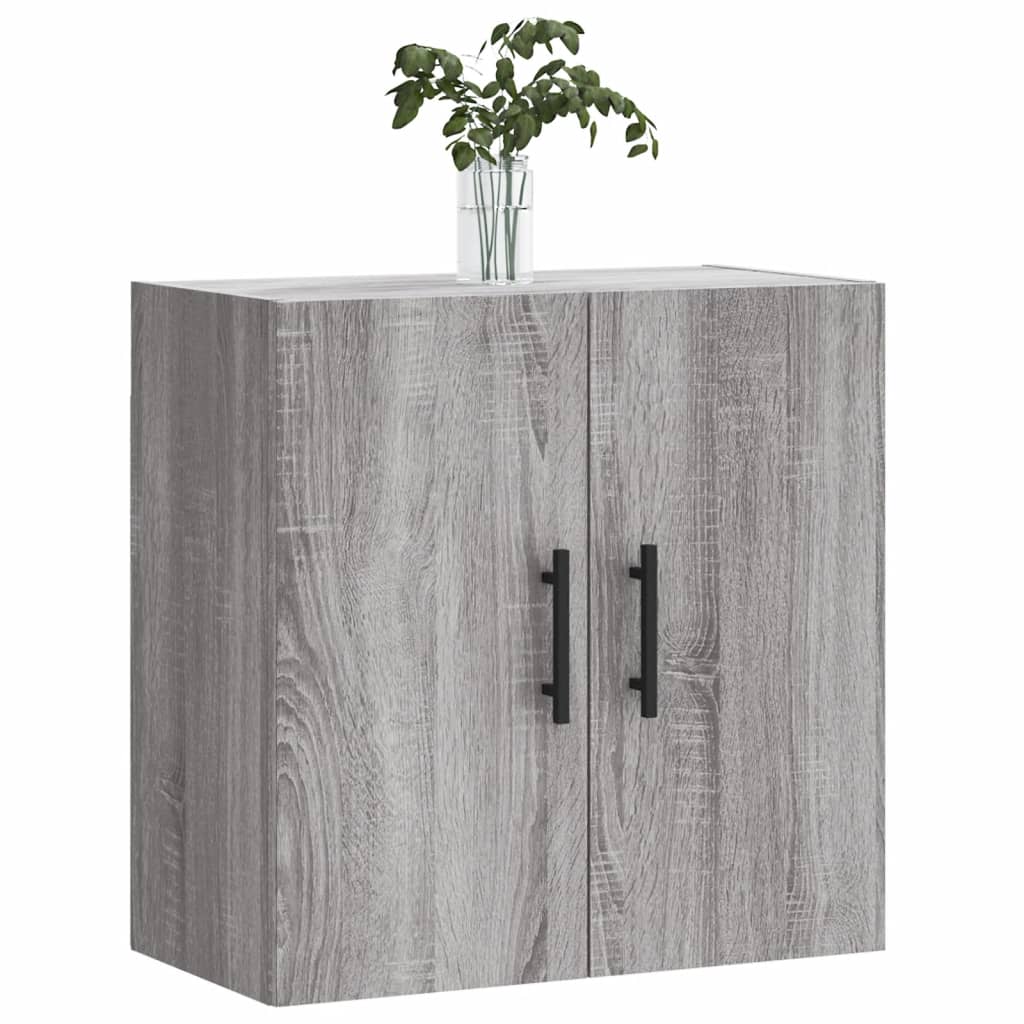 Mobile Pensile Grigio Sonoma 60x31x60 cm in Legno Multistrato 829994