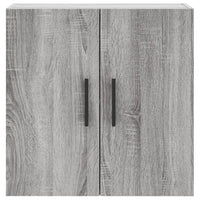 Mobile Pensile Grigio Sonoma 60x31x60 cm in Legno Multistrato 829994