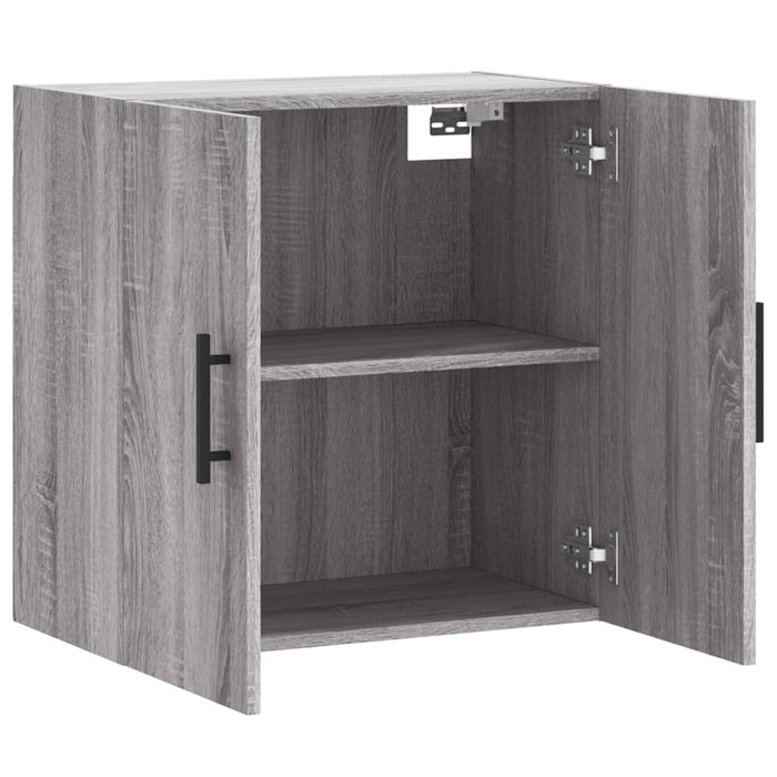 Mobile Pensile Grigio Sonoma 60x31x60 cm in Legno Multistrato 829994