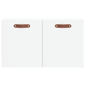 Mobile a Parete Bianco 60x36,5x35 cm in Legno Multistrato 829996