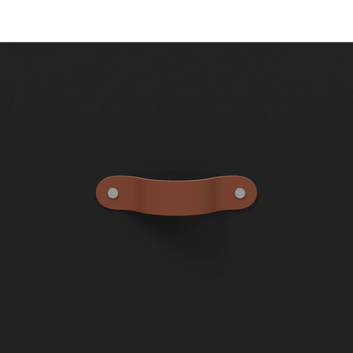 Mobile a Parete Nero 60x36,5x35 cm in Legno Multistrato 829997