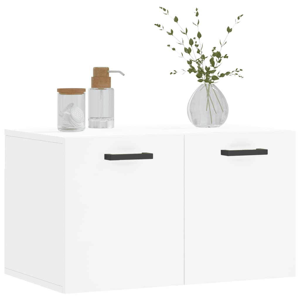 Mobile a Parete Bianco 60x36,5x35 cm in Legno Multistrato 830020
