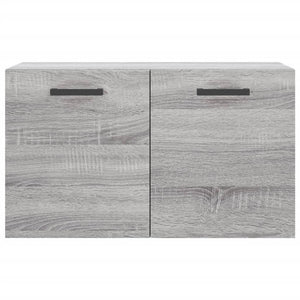 Mobile a Parete Grigio Sonoma 60x36,5x35cm in Legno Multistrato 830026
