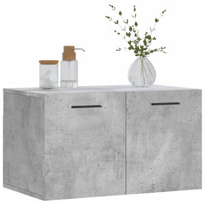 Mobile a Parete Grigio Cemento 60x36,5x35 cm Legno Multistrato 830040