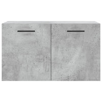 Mobile a Parete Grigio Cemento 60x36,5x35 cm Legno Multistrato 830040