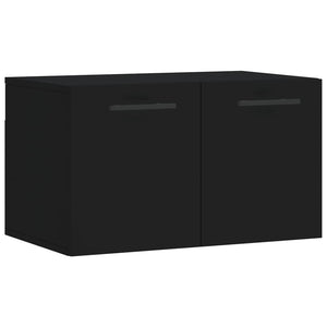 Mobile a Parete Nero 60x36,5x35 cm in Legno Multistratocod mxl 79253