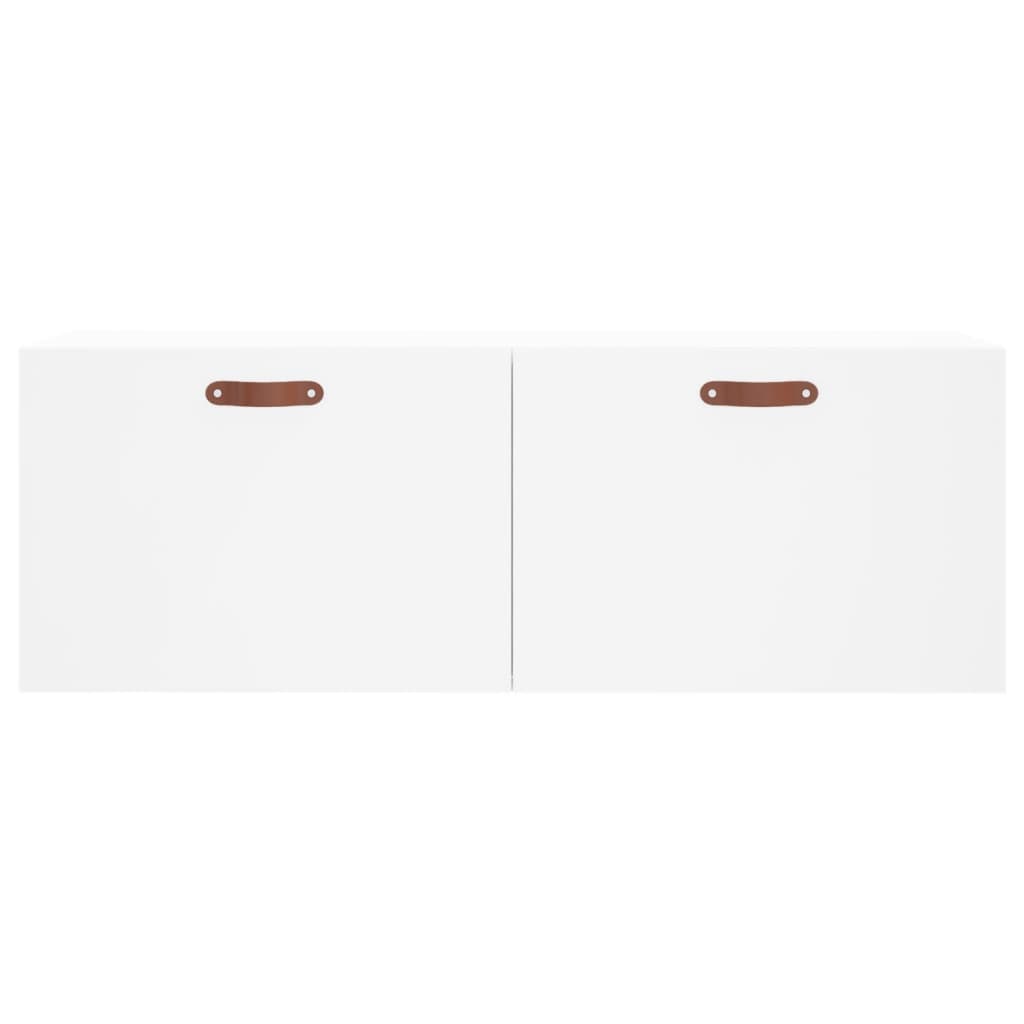 Mobile a Parete Bianco 100x36,5x35 cm in Legno Multistrato 830108