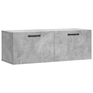 Mobile a Parete Grigio Cemento 100x36,5x35 cm Legno Multistratocod mxl 80415