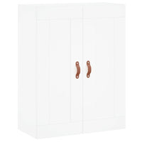 Mobile a Parete Bianco 69,5x34,90 cm in Legno Multistrato 830356