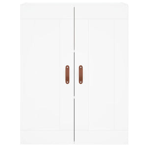 Mobile a Parete Bianco 69,5x34,90 cm in Legno Multistrato 830356