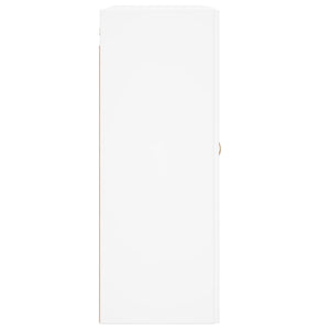 Mobile a Parete Bianco 69,5x34,90 cm in Legno Multistrato 830356