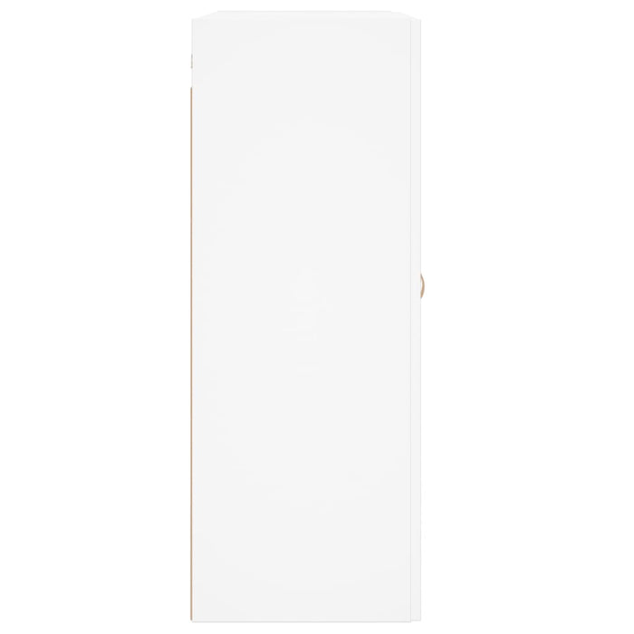 Mobile a Parete Bianco 69,5x34,90 cm in Legno Multistrato 830356