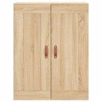 Mobile a Parete Rovere Sonoma 69,5x34x90 cm Legno Multistrato 830359