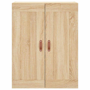 Mobile a Parete Rovere Sonoma 69,5x34x90 cm Legno Multistrato 830359