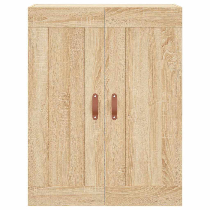 Mobile a Parete Rovere Sonoma 69,5x34x90 cm Legno Multistrato 830359
