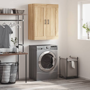 Mobile a Parete Rovere Sonoma 69,5x34x90 cm Legno Multistrato 830391