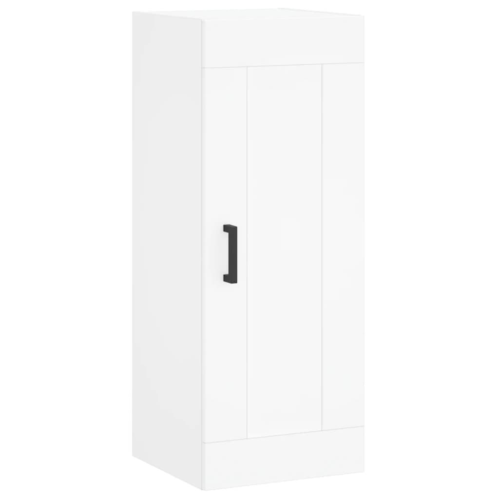 Armadietto a Muro Bianco 34,5x34x90 cm in Legno Multistratocod mxl 79644
