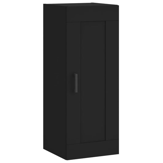 Armadietto a Muro Nero 34,5x34x90 cm in Legno Multistratocod mxl 103083