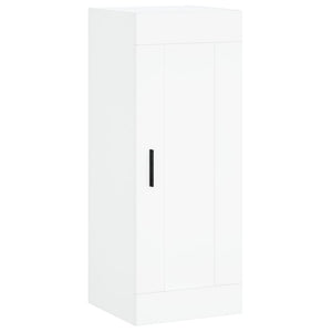 Armadietto a Muro Bianco 34,5x34x90 cm in Legno Multistrato 830516