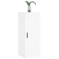 Armadietto a Muro Bianco 34,5x34x90 cm in Legno Multistrato 830516