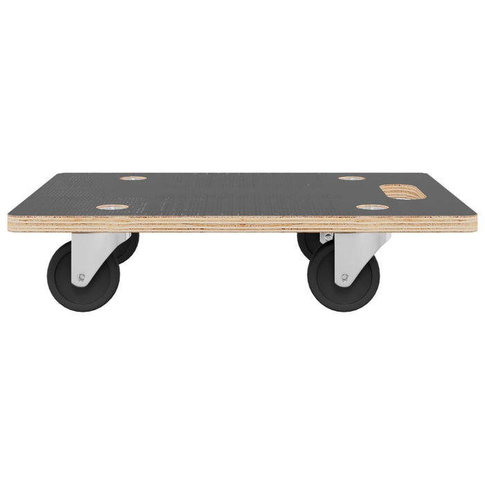 Pedane di Trasporto 2 pz Rettangolari 80x55x11,5 cm 250 kg