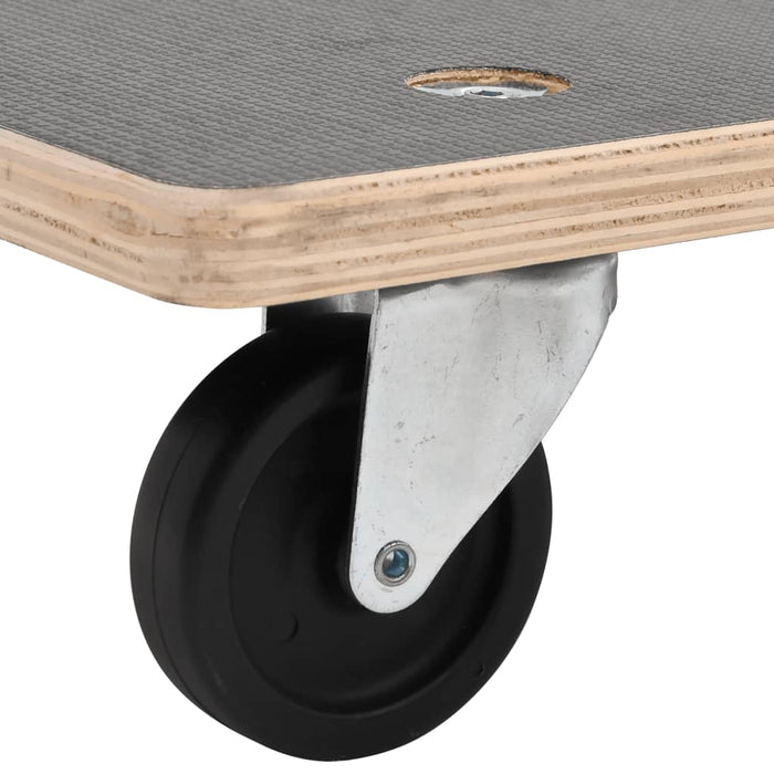 Pedane di Trasporto 2 pz Rettangolari 80x55x11,5 cm 250 kg 154891