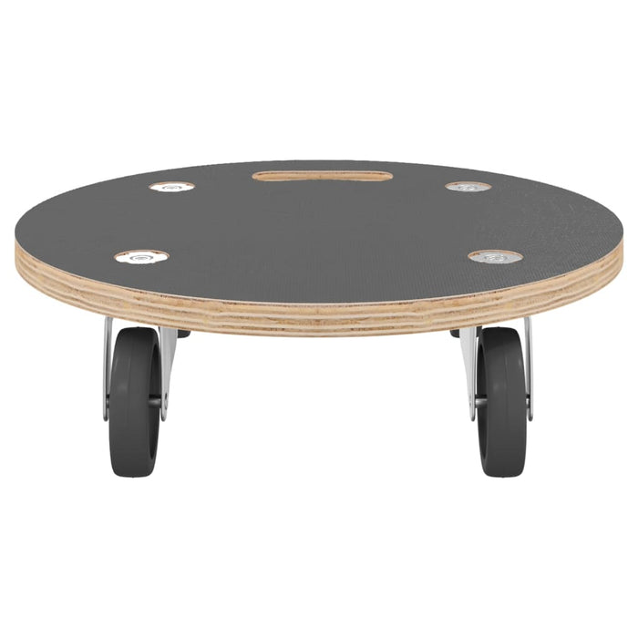 Pedane di Trasporto 2 pz Rotonde Ø38x11,5 cm 250 kg 154892