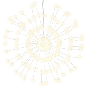 Illuminazioni di Natale Galassia 140 LED-Luci decorative natalizie 8pz Bianco Caldo 17 cm