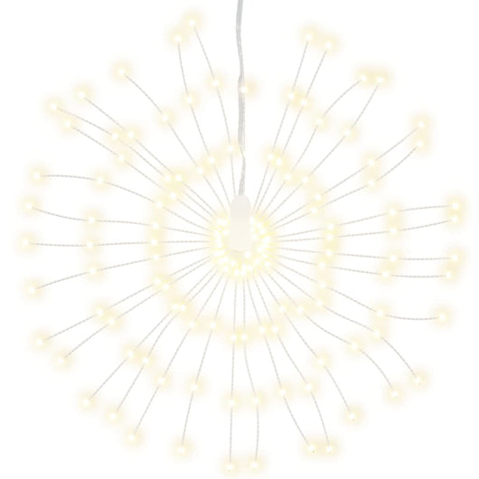 Illuminazioni di Natale Galassia 140 LED-Luci decorative natalizie 8pz Bianco Caldo 17 cm