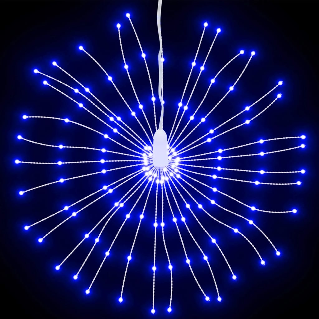 Illuminazioni di Natale Galassia 140 LED 2pz Blu 17 cm 3190514