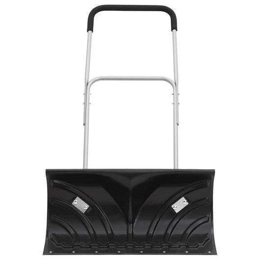 Pala da Neve con Manico Allungabile Nero 66cm Lama Acciaiocod mxl 122422