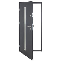 Porta Ingresso Antracite 110x207,5 cm in Alluminio 3190528