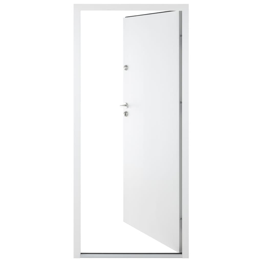 Porta Ingresso Bianca 110x207,5 cm in Alluminiocod mxl 117470