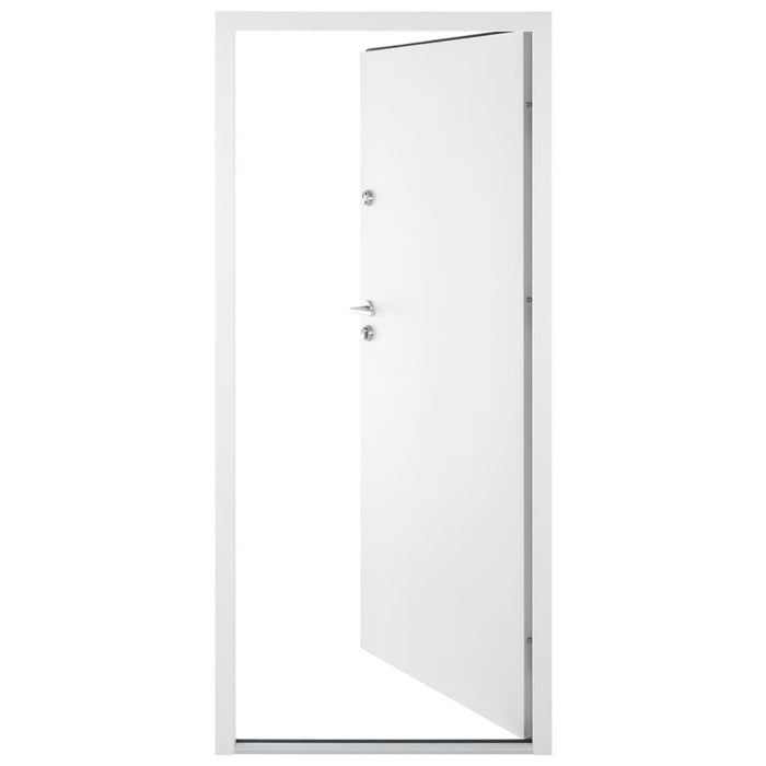 Porta Ingresso Bianca 110x207,5 cm in Alluminiocod mxl 117470