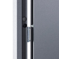 Porta Ingresso Antracite 90x200 cm in Alluminio 3190537