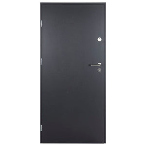 Porta Ingresso Antracite 110x207,5 cm in Alluminio 3190540