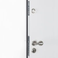 Porta Ingresso Bianca 110x207,5 cm in Alluminio 3190558