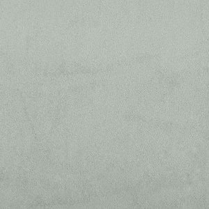 Divano Letto da Terra 2 in 1 Grigio Chiaro 122x204x55cm Velluto