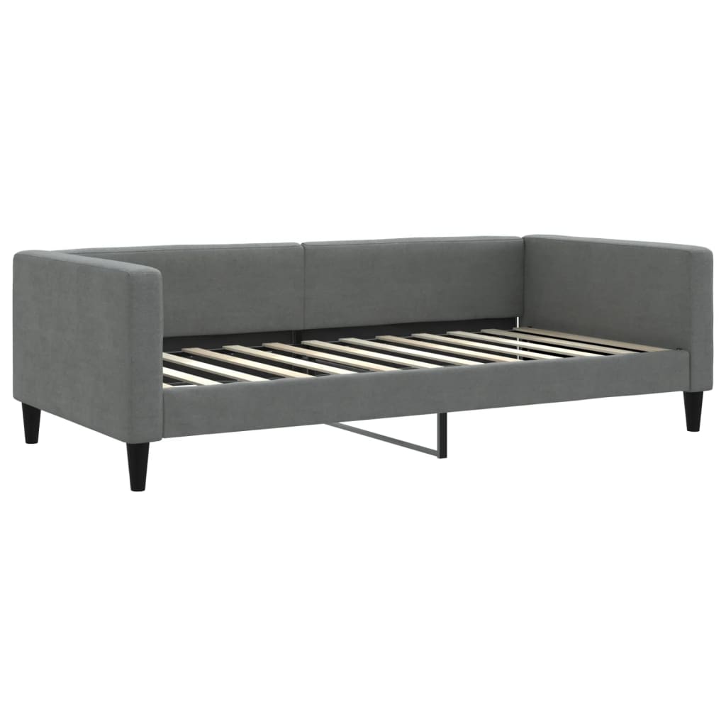 Letto da Giorno Grigio Scuro 100x200 cm in Tessutocod mxl 118610