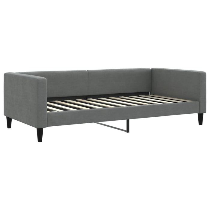 Letto da Giorno Grigio Scuro 100x200 cm in Tessutocod mxl 118610